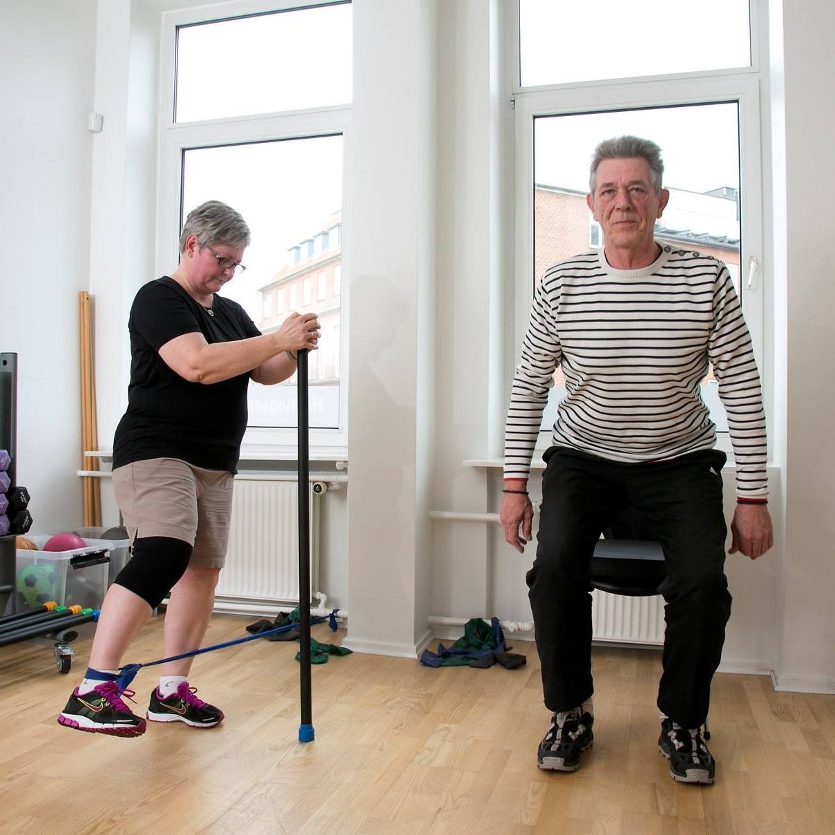 Education and exercise program developed for people with hip or knee osteoarthritis symptoms.